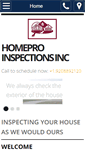 Mobile Screenshot of homeproinspections.biz